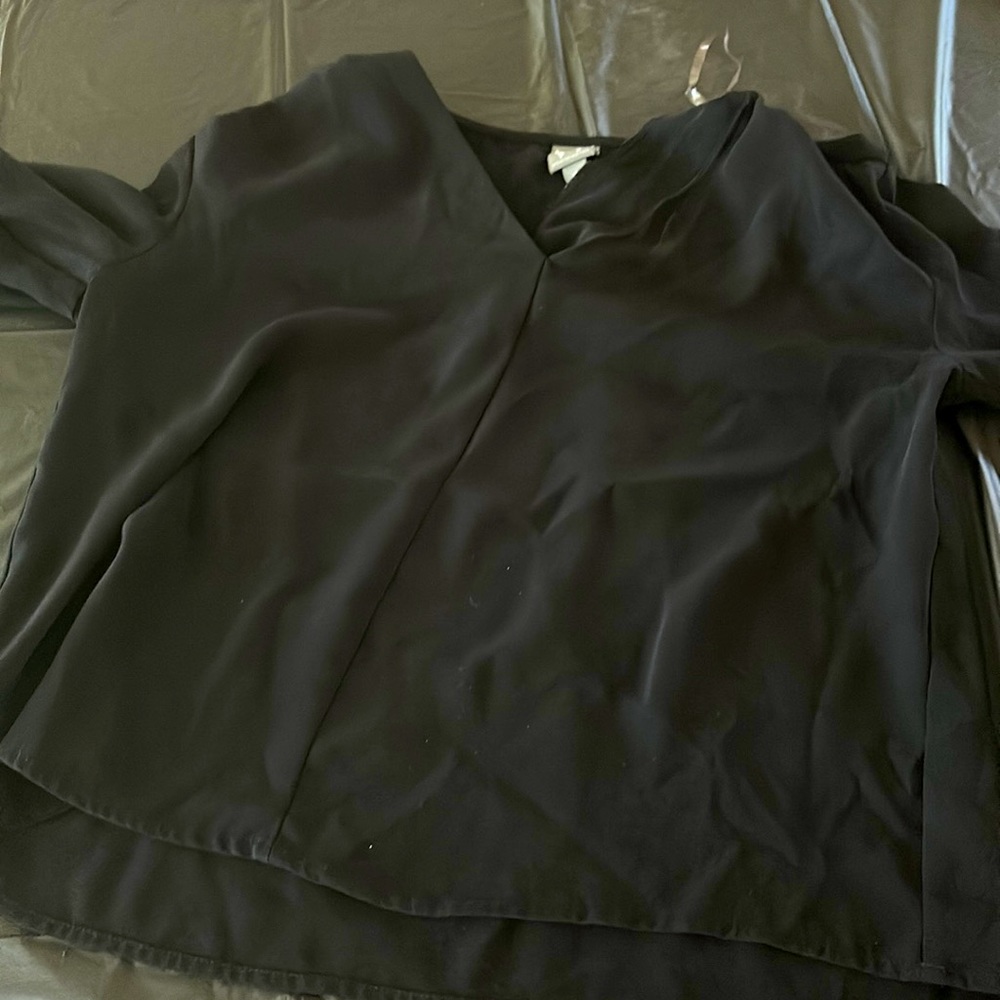Black blouse women’s size medium